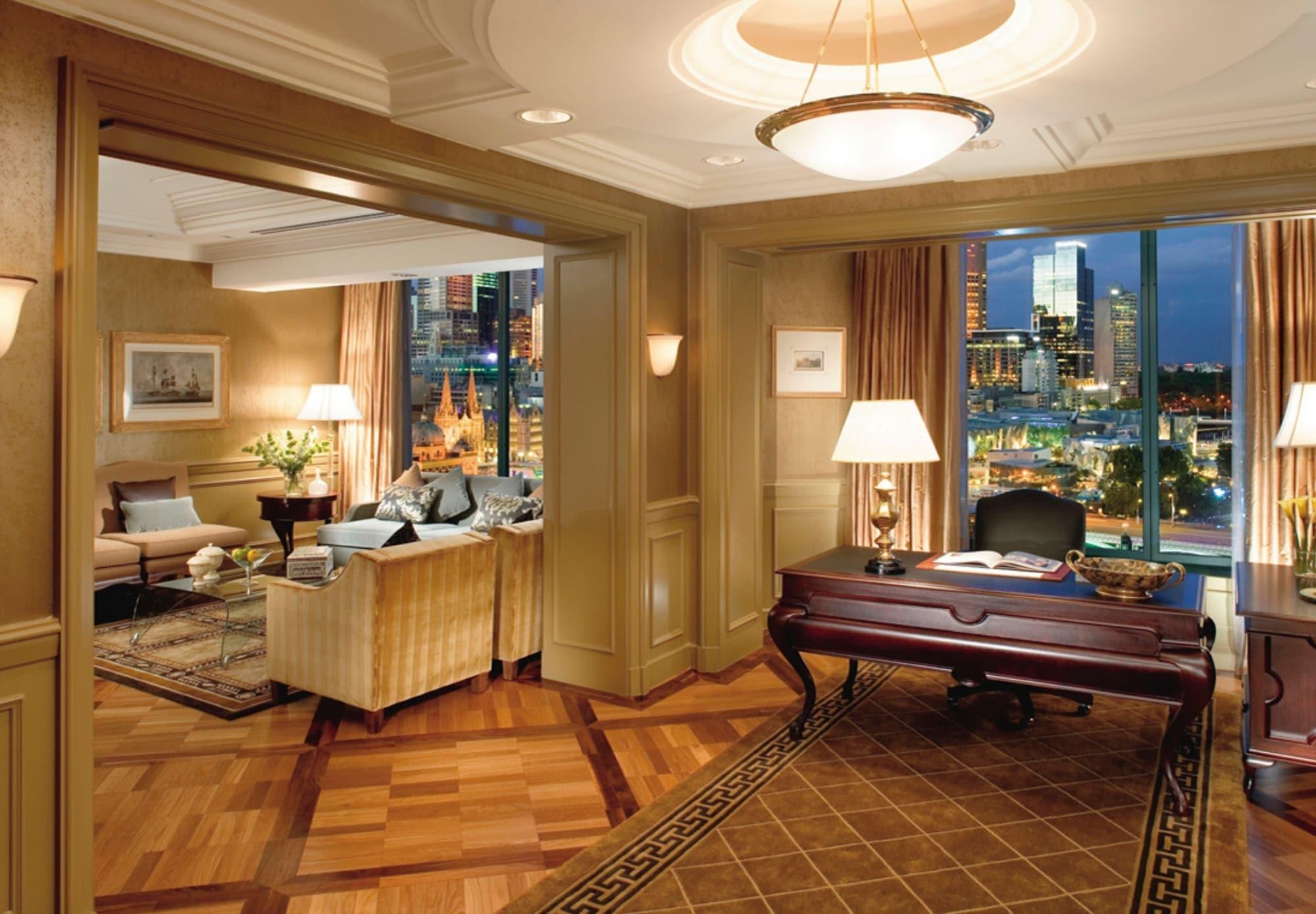 Hotel The Langham Melburne Exterior foto A suite at the Four Seasons Hotel, New York City
