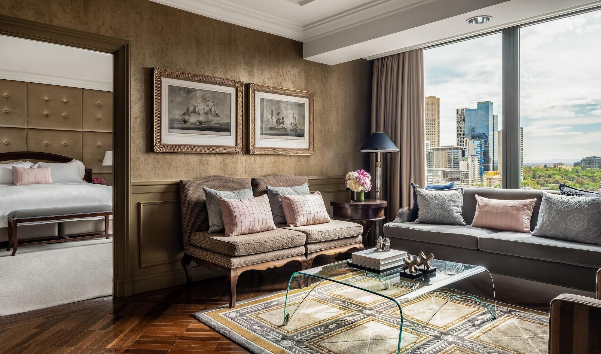 Hotel The Langham Melburne Exterior foto A suite at the Mandarin Oriental, Munich