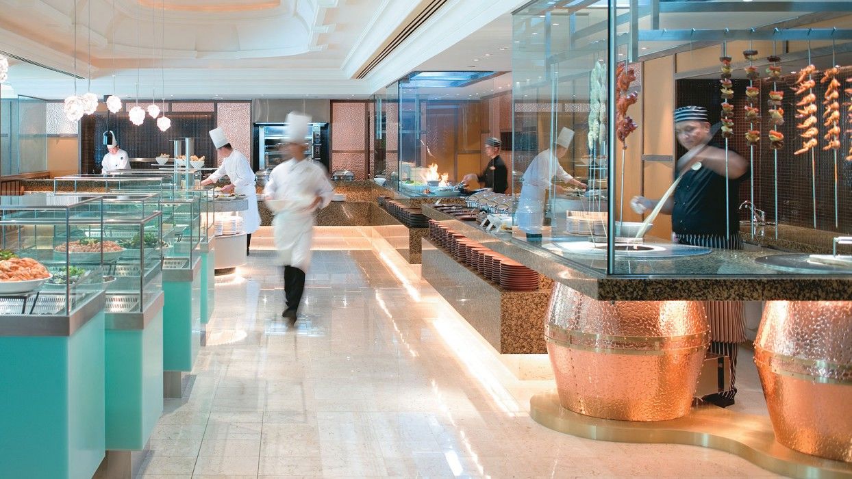 Hotel The Langham Melburne Exterior foto The kitchen at the Grand Hyatt Hotel, Kuala Lumpur